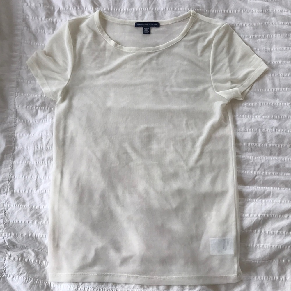 Cream Colored Top by American Eagle